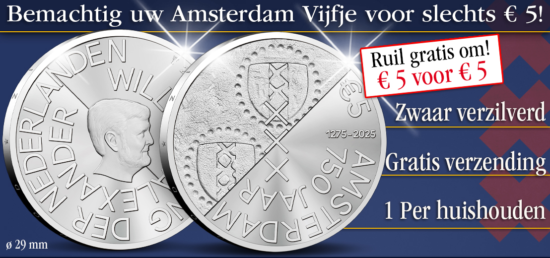 Reserveer nu uw Amsterdam Vijfje